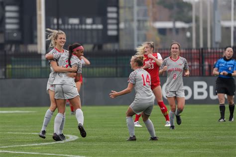 women s soccer ohio state moves on to big ten quarterfinal after win over maryland