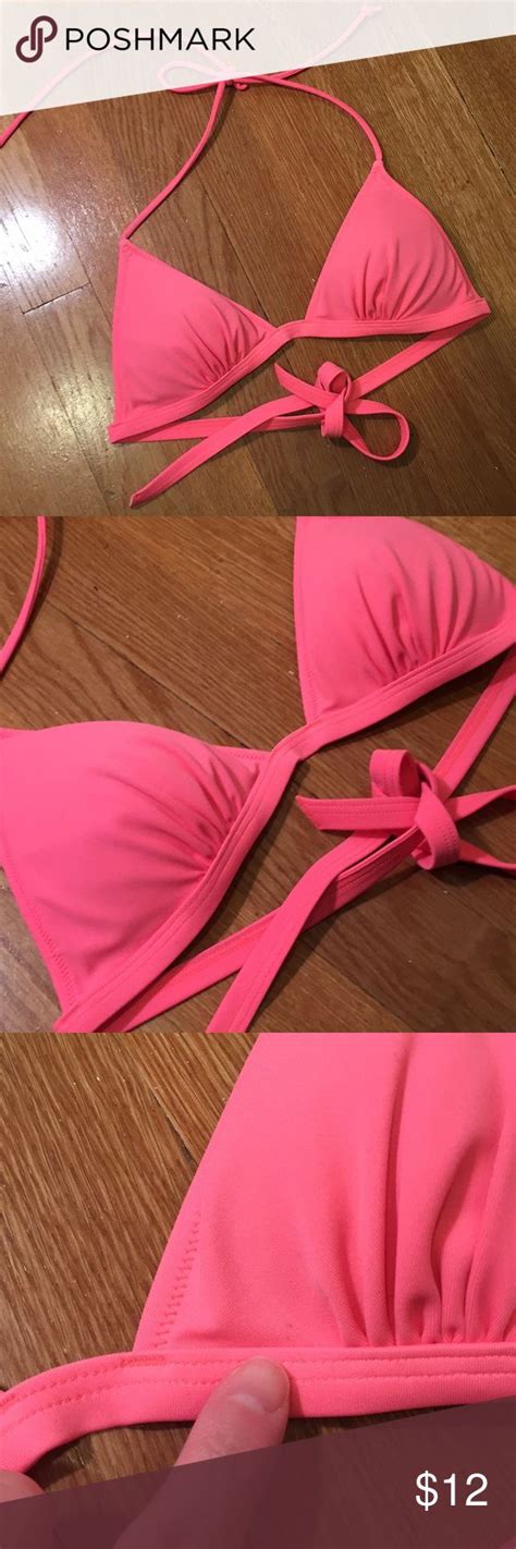 pink victoria s secret hot pink bikini top padded hot pink bikini top bikini tops bikinis