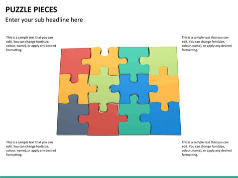 Puzzle template in powerpoint 2010. Puzzle Pieces PowerPoint Template | SketchBubble