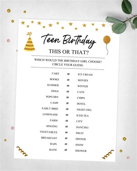 14th Birthday Party Ideas Girls Birthday Party Games Teen Party Games Birthday Activities