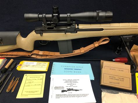 Replica Us Navy M14 Sniper Security Rifle Ssr Project Is Now Complete M14 Forum