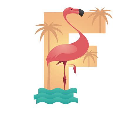 Flamingo Clipart Monogram Flamingo Monogram Transparent