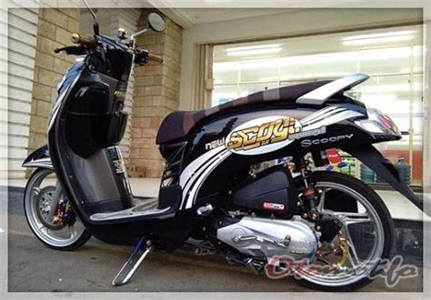 Gambar modifikasi motor airbrush modifikasi yamah nmax via otomodifikasimotor.blogspot.com. √ 2019 Modifikasi Scoopy Terbaru : Babylook, Thailook ...