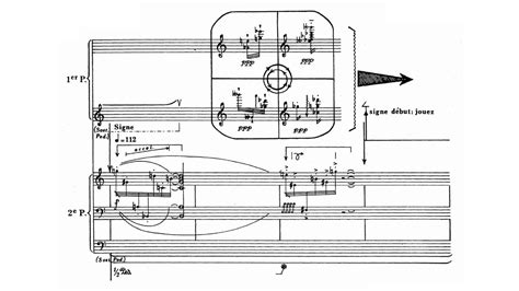 Pierre Boulez Structures II Audio Score YouTube