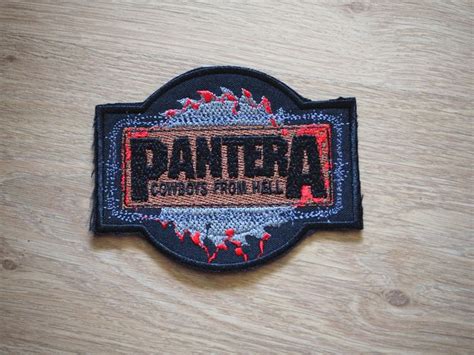 Pantera Cowboys From Hell Patch Depressive Illusions Records