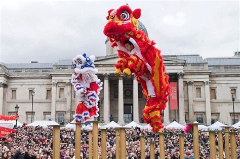 London Welcomes Year Of The Dog At Chinese New Year Bbc News
