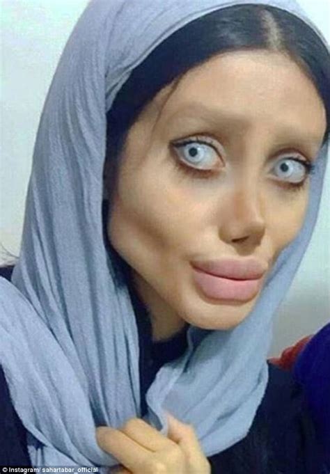 Instagrammer Has 50 Surgeries To Look Like Angelina Jolie Daily Mail