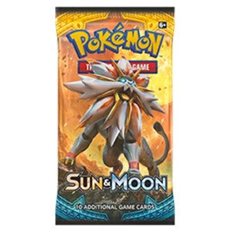 Pokemon Sun And Moon 1 Sealed Booster Pack Sun And Moon Trading Cards