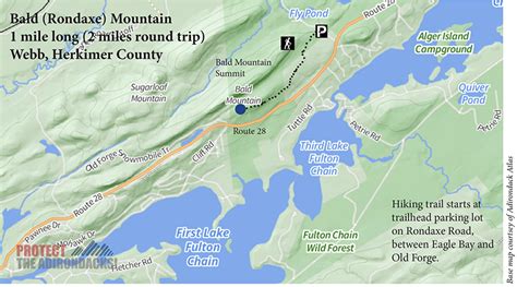 Hike Bald Rondaxe Mountain Protect The Adirondacks