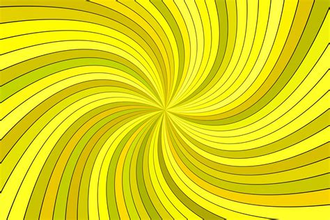 Yellow Spiral Background Grafik Von Davidzydd · Creative Fabrica