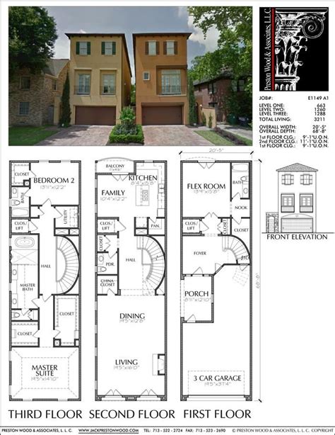 New Townhomes Plans Townhouse Development Design Brownstones Rowhou