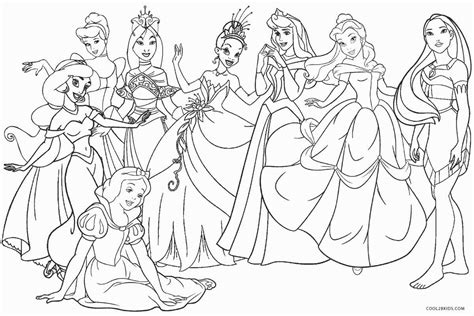 Disney Prinzessinnen Ausmalbilder