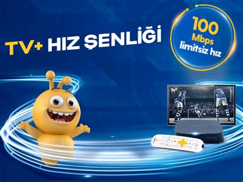 TV ve Turkcell Fiber 100 Mbps Hız Şenliği Kampanyası