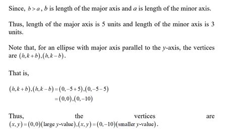 Answered An Equation Of An Ellipse Is Given V Bartleby