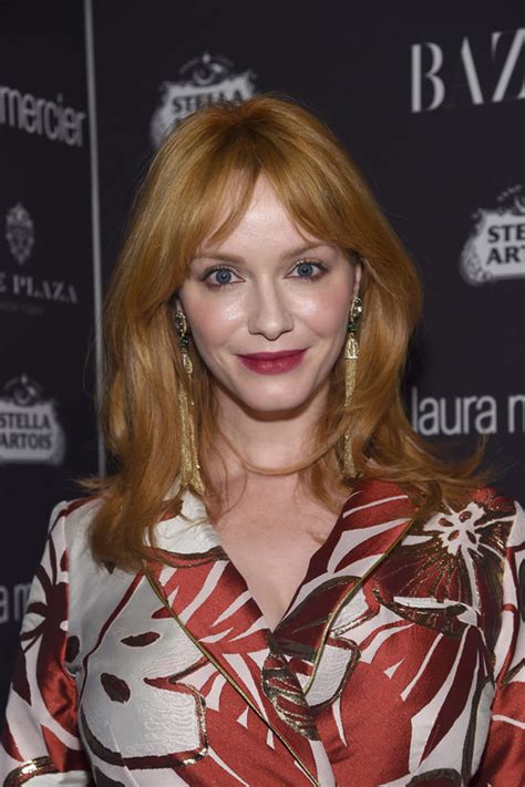 Style Double Shot Christina Hendricks At New York Fashion Week Tom Lorenzo