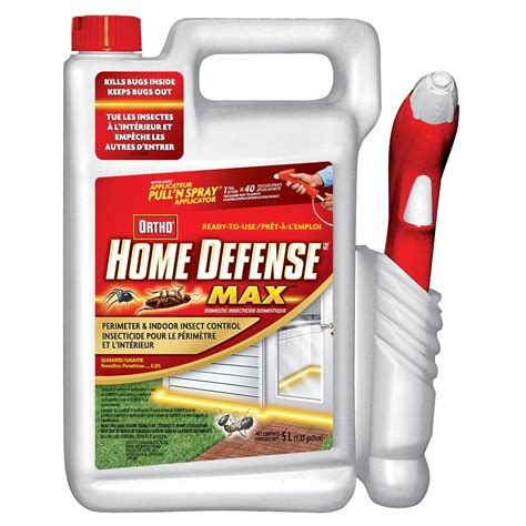 Get the right pest control supplies you need to get rid of these bothersome visitors so you can focus on more important things. Ortho Home Defense MAX Pull 'N Spray - 5 Litre | The Home ...