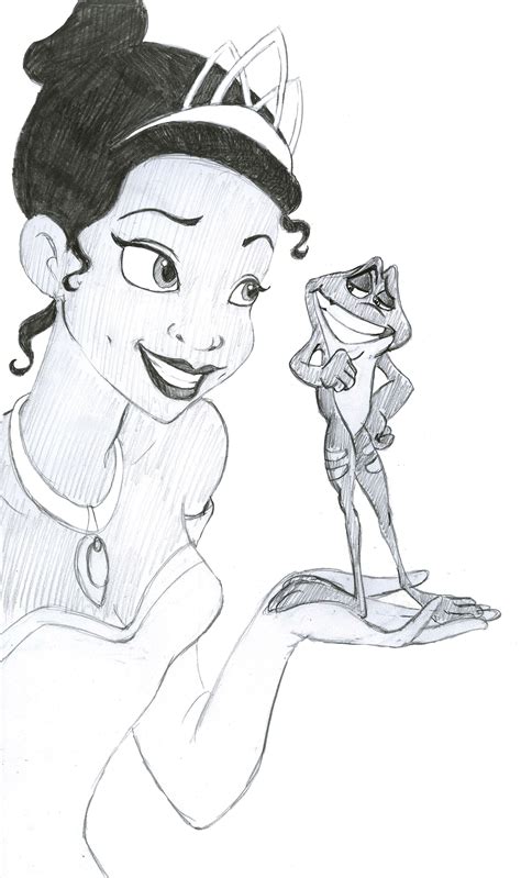 Disney Princess Drawing Tiana Digitalizandop