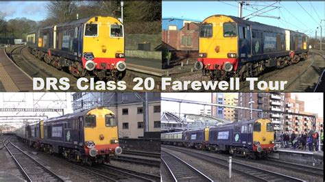 the drs class 20 farewell tour pathfinder tours 18 01 20 youtube