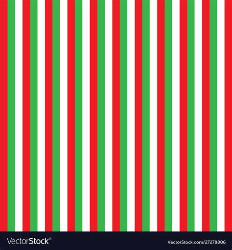 Green White And Red Color Line Seamless Wallpaper Vector Image
