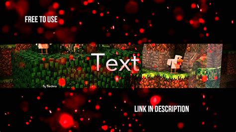 Use our youtube banner maker to edit and download our templates. Minecraft Banner Template - YouTube