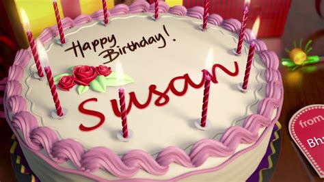 Happy Birthday Susan Youtube