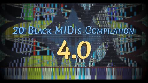 Black Midi 20 Black Midis Compilation 40 Mitchell Midi Youtube