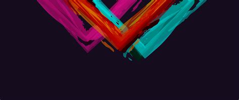 Minimalistic Abstract Colors Simple Background 5k By Radhi Al Asmakh