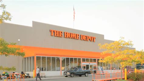 Boston Ma Sept 5 The Home Depot Building Exterior Open For Business