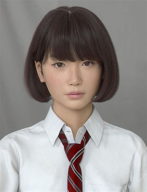 Saya Is Probably The Most Realistic Computer Generated Girl Ever Techly School Girl