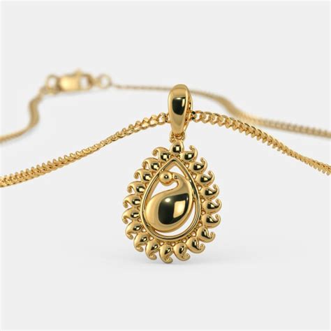 Plain Gold Pendants Buy 100 Plain Gold Pendant Designs Online In