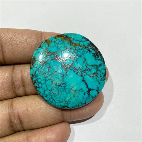 Excellent Quality Natural Green Tibetan Turquoise Gemstone Etsy