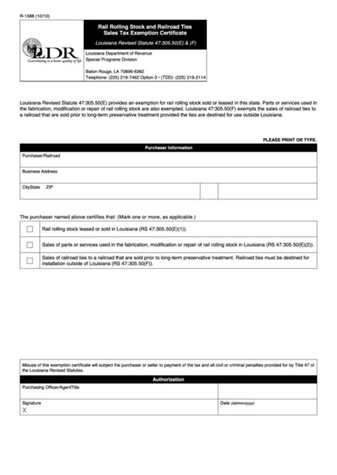 Top 46 Louisiana Tax Exempt Form Templates Free To Download In Pdf Format
