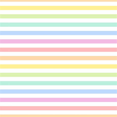 Seamless Colorful Horizontal Lines Pattern Vector