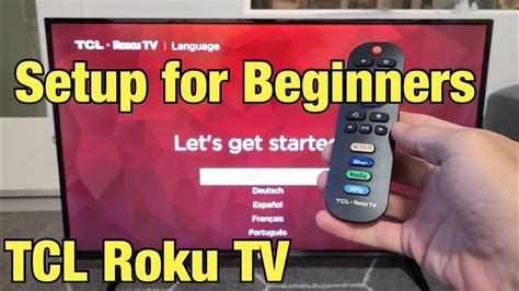 Tcl Roku Tv How To Setup For Beginners Step By Step Youtube