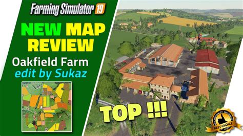Fs19 Review New Map Oakfield Farm Special Edit By Sukaz Youtube