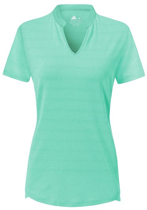 Scodi Womens Golf Shirts Short Sleeve Collared Polo Shirt Moisture