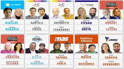 Elecciones En Buenos Aires Estos Son Todos Los Candidatos De La Provincia