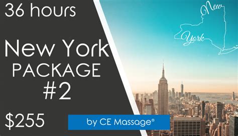 36 Hr New York Online Massage Therapy Ce Bundlepackage Ny Ce Massage®