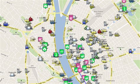 Learn how to create your own. Budapest Attractions Map PDF - FREE Printable Tourist Map ...
