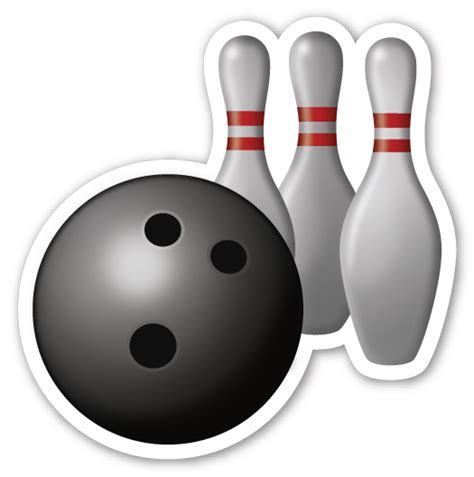 Bowling Bowling Bowling Party Themes Emoji Stickers
