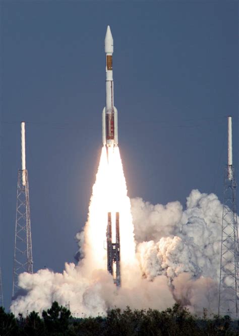 Atlas 5 Rocket Hauls Satellite Into Space