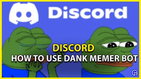Discord Dank Memer Bot как добавлять и использовать команды