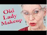 Images of Makeup Old Lady