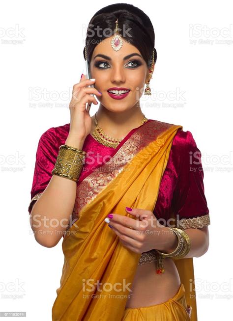 Young Indian Woman Isolated Stock Photo Download Image Now Adult