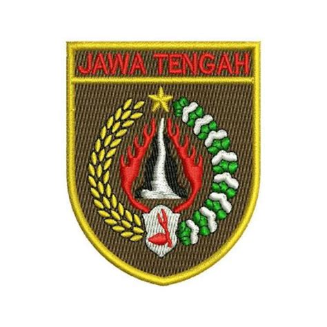 Jual Logo Kwarda Jawa Tengah Bordir Indonesiashopee Indonesia