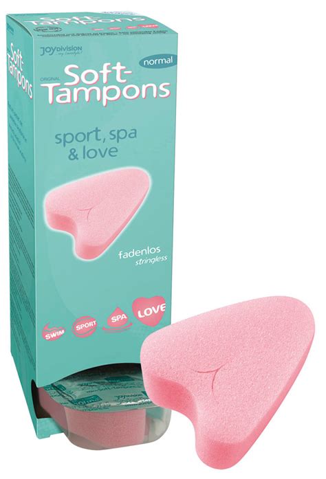 Joydivision Soft Tampons Normal 10 Stk Fadenlos Diskret Für Sport Sex