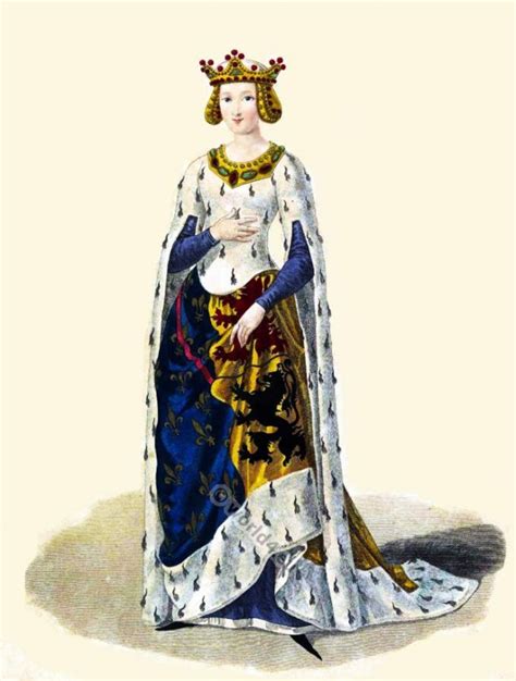 Philippa Of Hainault Queen Of England In 1369