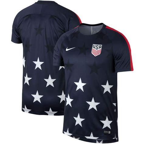 Us National Team Nike 201718 Dry Squad Gx Gold Cup Training Jersey