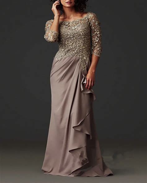 Mother Of The Bride Gowns Long Sleeve Dresses