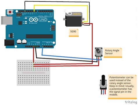 Tutorial How To Control A Servo Motor Sg90 With The Arduino Uno